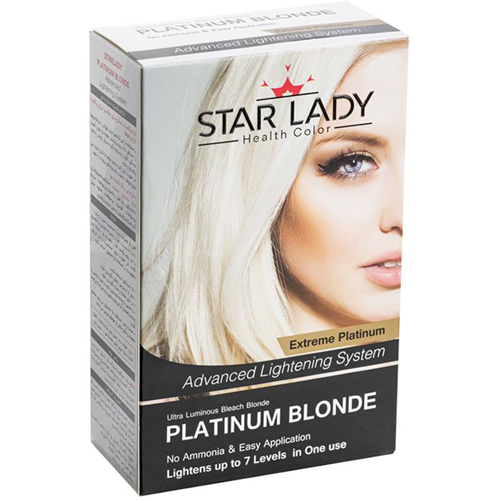 کرم بی رنگ کننده مو استارلیدی (پلاتینیوم بلوندر)