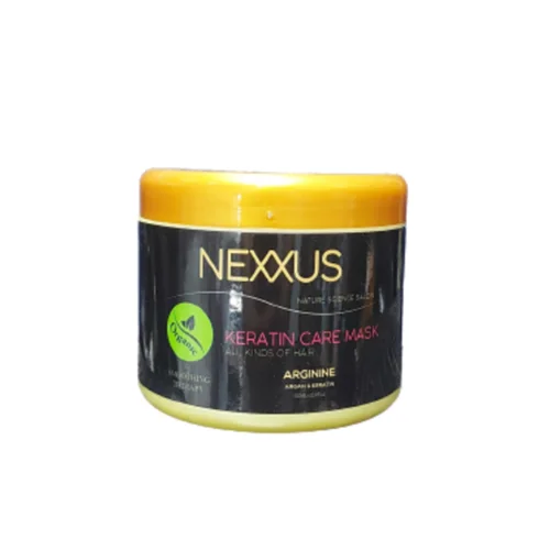 ماسک موی بدون سولفات نکسوز حاوی کراتین و روغن ارگان حجم Sulfate-free mask Nexxus 500 ml